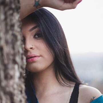 14k Gold Filled 20G Small Thin Nose Ring Hoop for Women, 6mm - 7mm Adjustable Nostril Piercing Jewelry