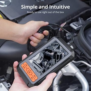 DEPSTECH Dual Lens 1080P HD Borescope with Light