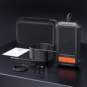 DEPSTECH Dual Lens 1080P HD Borescope with Light