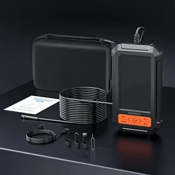 DEPSTECH Dual Lens 1080P HD Borescope with Light