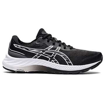 ASICS Women’s Gel-Excite 9 Running Shoes - Comfort & Performance in Black/White
