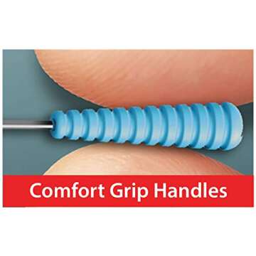 Taylor Seville Originals Comfort Grip Quilting Fine Magic Pins - 50 Count