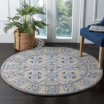 Elegant Handmade 8' x 10' SAFAVIEH Wool Area Rug