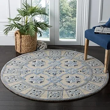Elegant Handmade 8' x 10' SAFAVIEH Wool Area Rug