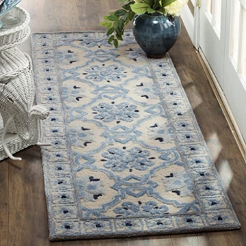 Elegant Handmade 8' x 10' SAFAVIEH Wool Area Rug