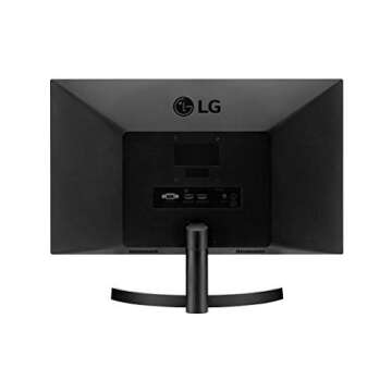 LG 27ML600M-B 27” Full HD IPS 3-Side Borderless Monitor with Dual HDMI, Black