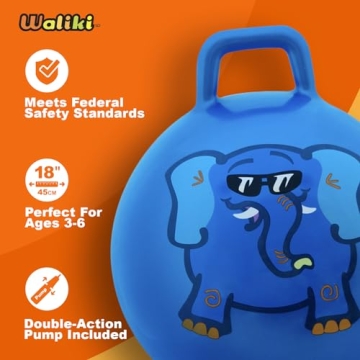Waliki Hopper Ball Toy for Kids Ages 3-6 | Safe & Fun