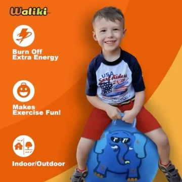 Waliki Hopper Ball Toy for Kids Ages 3-6 | Safe & Fun
