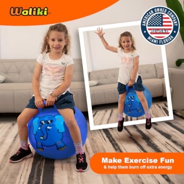 Waliki Hopper Ball Toy for Kids Ages 3-6 | Safe & Fun