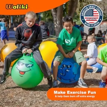 Waliki Hopper Ball Toy for Kids Ages 3-6 | Safe & Fun