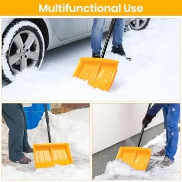 Lightweight Telescopic Snow Shovel for Easy Snow Removal