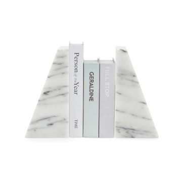 Elegant Marble Bookends for All Home Styles