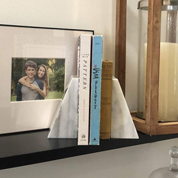 Elegant Marble Bookends for All Home Styles