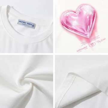 Aelfric Eden Love Balloon Graphic Tee Shirt for Everyone