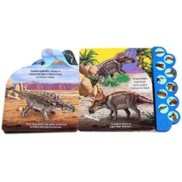 Discovery: Rumble with the Dinosaurs! (10-Button Sound Books)