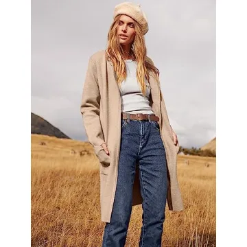 Stylish ANRABESS Women's Open Front Cardigan for All Occasions