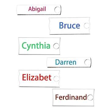 Craftbay Customizable Mini Acrylic Name ID Plate for Stanley 40 OZ Tumbler Personalized Name Plate Name Tag for Stanley Cup Identification Plate Acrylic Tumbler tag (40) (40OZ)