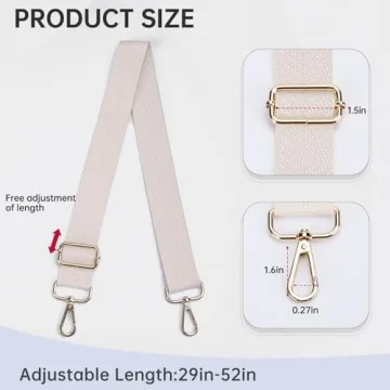 Dksongr Adjustable Purse Strap for Elegant Bags