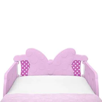 Delta Children Minnie Mouse Toddler Bed - Fun & Safe Design