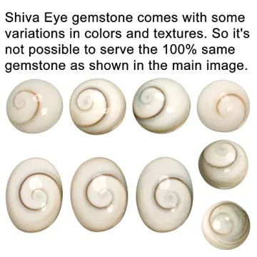 JEWELOPORIUM White Shiva Eye Silver Ring for Women