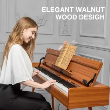 UISCOM 88 Key Weighted Digital Piano with MIDI