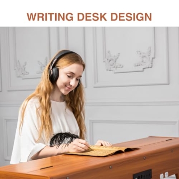 UISCOM 88 Key Weighted Digital Piano with MIDI