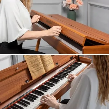 UISCOM 88 Key Weighted Digital Piano with MIDI