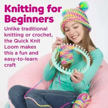 Quick Knit Loom Kit for Kids - Fun Crafts