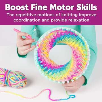 Quick Knit Loom Kit for Kids - Fun Crafts
