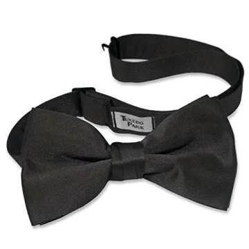 Bow Tie and Cummerbund Set (Black)