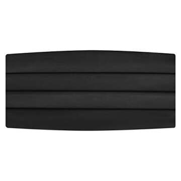 Bow Tie and Cummerbund Set (Black)