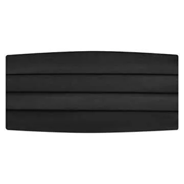 Bow Tie and Cummerbund Set (Black)