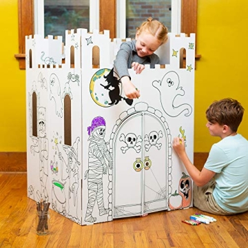 Easy Playhouse Haunted Castle - Fun Kids Art Craft Experience