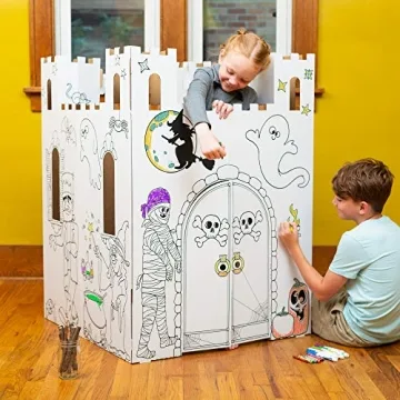 Easy Playhouse Haunted Castle - Fun Kids Art Craft Experience