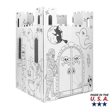 Easy Playhouse Haunted Castle - Fun Kids Art Craft Experience