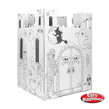 Easy Playhouse Haunted Castle - Fun Kids Art Craft Experience