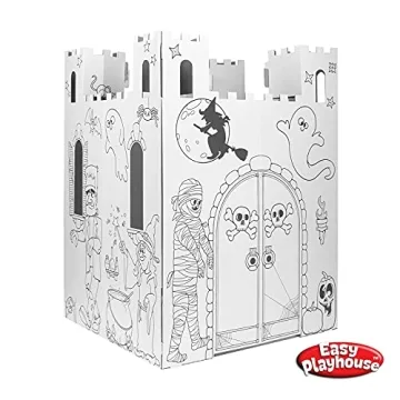 Easy Playhouse Haunted Castle - Fun Kids Art Craft Experience