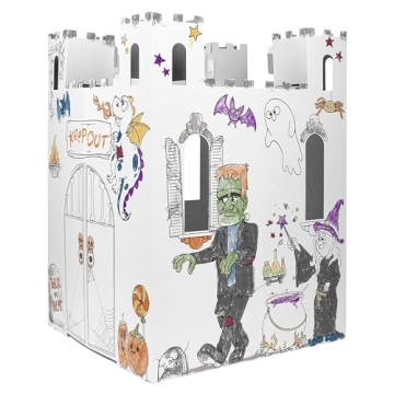 Easy Playhouse Haunted Castle - Fun Kids Art Craft Experience