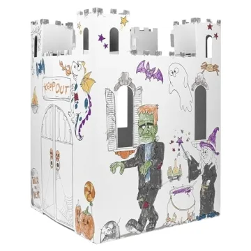 Easy Playhouse Haunted Castle - Fun Kids Art Craft Experience