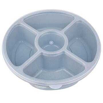 Yesland 4 Pack Serving Trays - Elegant & Versatile Food Storage