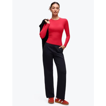 CRZ YOGA Softembrace Long Sleeve Casual Tops for Women