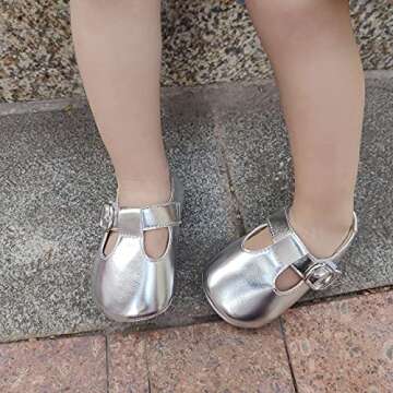 Stylish Infant Toddler Soft Sole Leather Shoes for Walkers