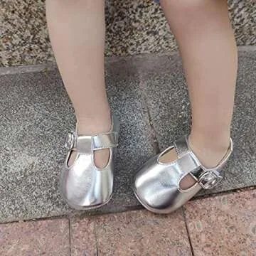 Stylish Infant Toddler Soft Sole Leather Shoes for Walkers