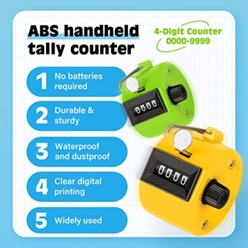 SDARMING Colour Tally Counters for Fun Accurate Counting
