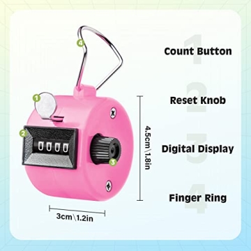 SDARMING Colour Tally Counters for Fun Accurate Counting