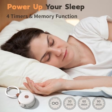 Mini Portable Sound Machine with 30 Soothing Sounds