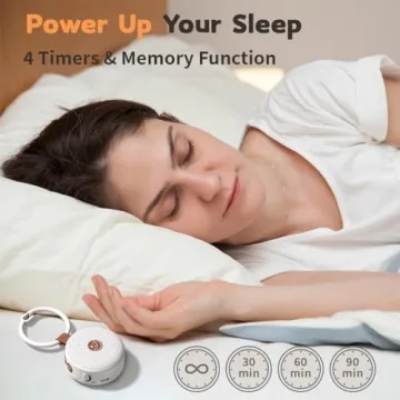 Mini Portable Sound Machine with 30 Soothing Sounds