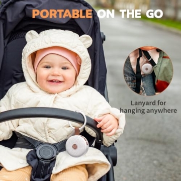 Mini Portable Sound Machine with 30 Soothing Sounds