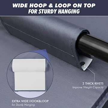 DoveeDosa Weekly Clothes Organizer for Kids-Day of The Week Clothes Organizer for Kids-Kids Daily Clothes Organizer-Monday Friday Clothes Organizer-Kids Closet Organizer-Days of The Week, Grey