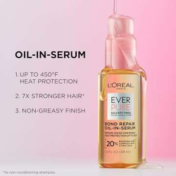 L'Oreal Paris EverPure Bond Repair Oil-in-Serum 1.6 Fl Oz